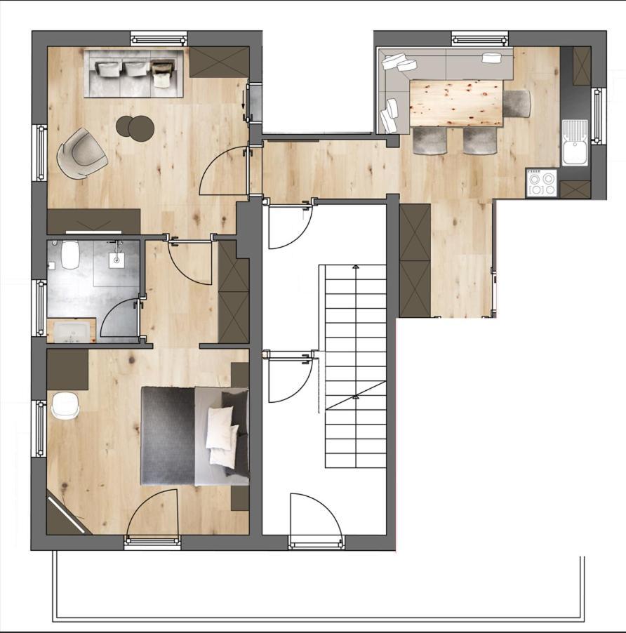 Viktors Apartments Σανκτ Αντόν αμ Άλμπεργκ Εξωτερικό φωτογραφία